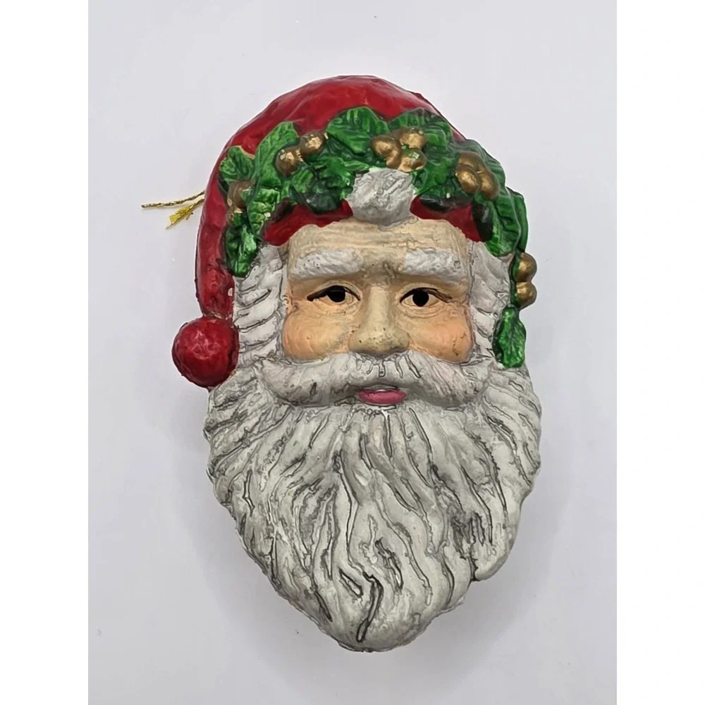 Vintage Victorian Santa Clause Christmas St. Nicholas Old World Holiday Ornament